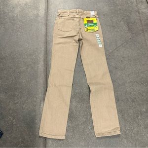 Wrangler Men's Slim Straight Jeans in Tan